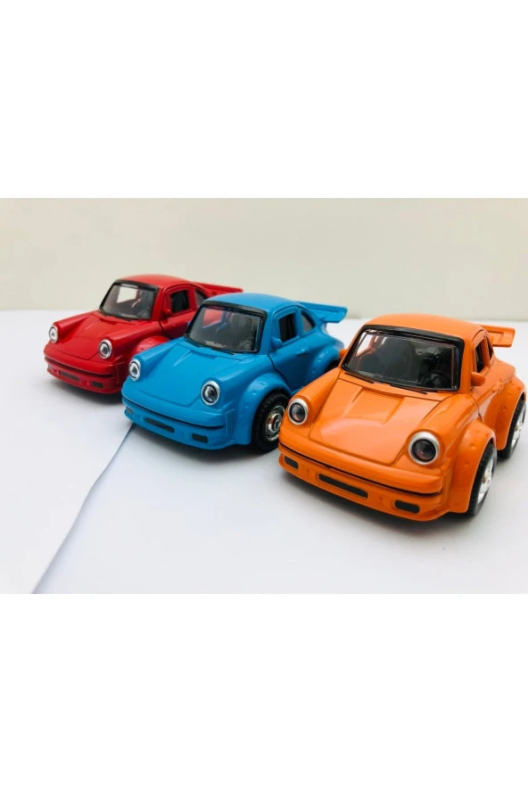 Çek Bırak Metal Spor Araba 12 Cm Koleksiyonluk Diecast Açılır Kapılı ürün görseli 1