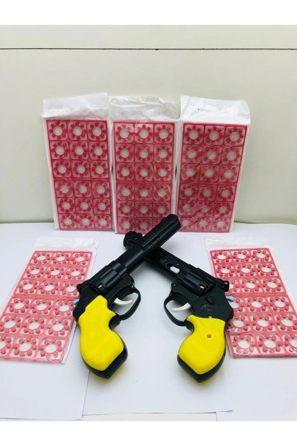 Smith Wesson 8 Patlar 2 Adet Kapsül Pat Pat Tabanca Ve 90 Adet Kapsül ürün görseli 1