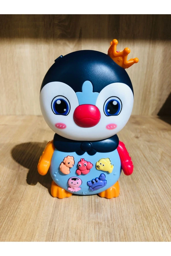 Penguen Funny Penguen Sesli ışıklı ürün görseli 1