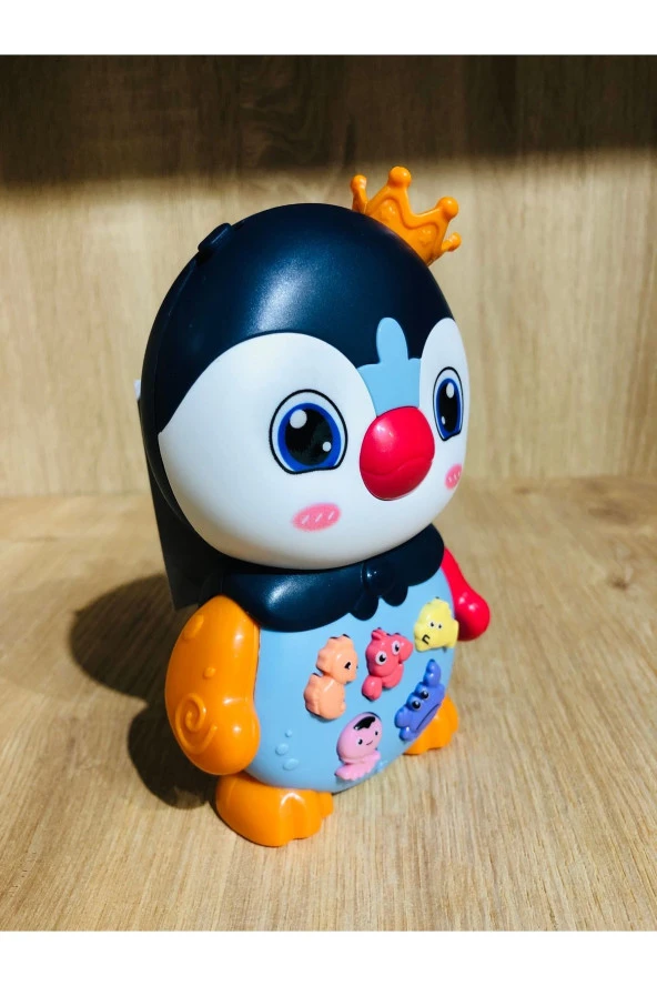 Penguen Funny Penguen Sesli ışıklı - Resim 6