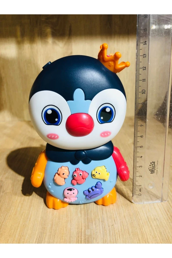 Penguen Funny Penguen Sesli ışıklı - Resim 7