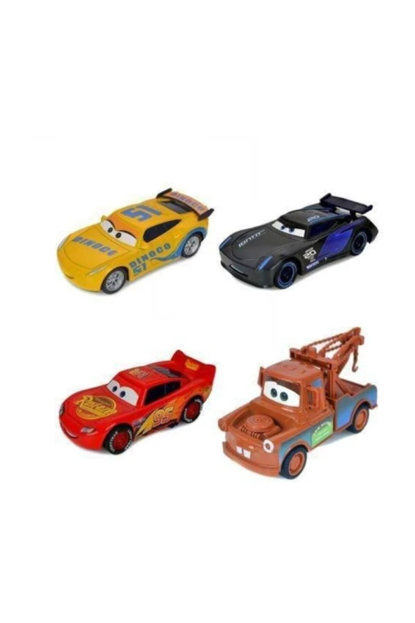 Cars Mater Oyuncak Arabalar 4'lü Set ürün görseli 1