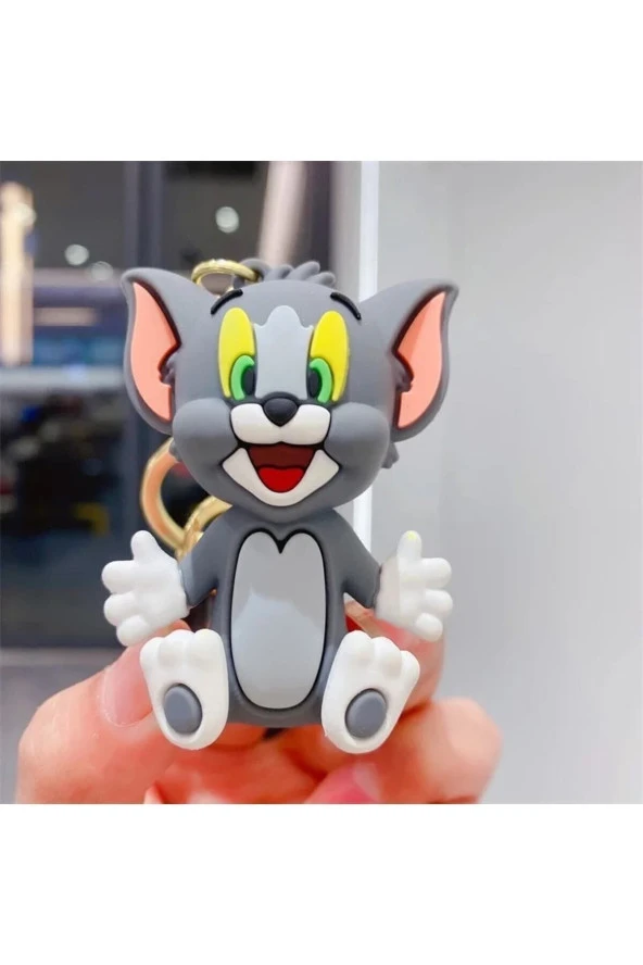 Tom Ve Jerry Peynirli Anahtarlık ürün görseli 1