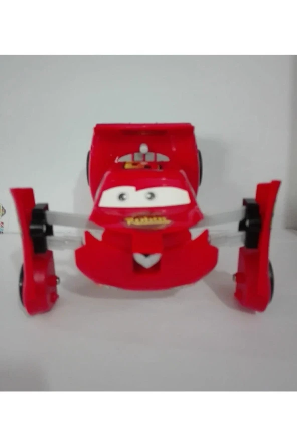 Şimşek Mcqueen Tek Tuşla Robota Dönüşebilen Araba - Resim 5