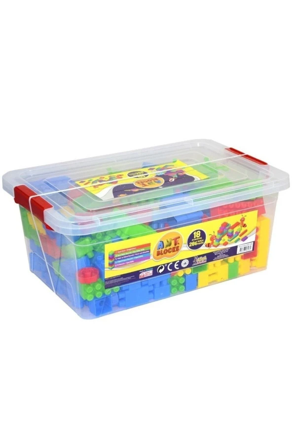 Ant Blocks Pembe 286 Parça Ant286-p ürün görseli 1