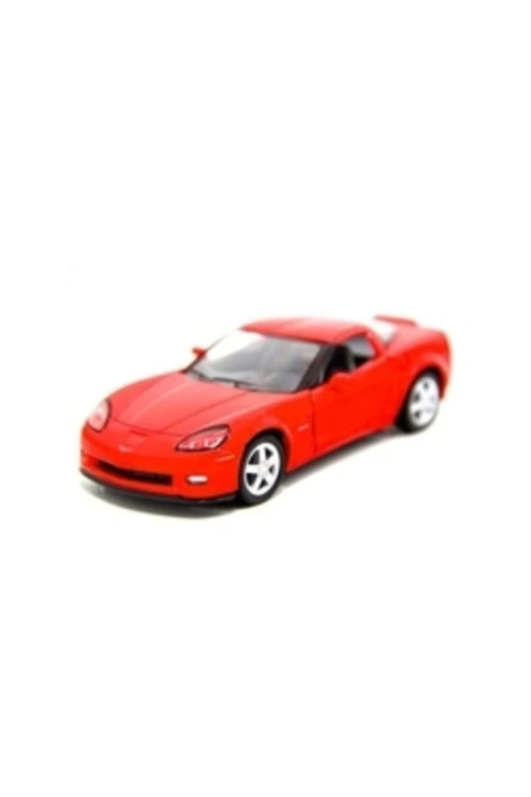 Chevrolet Corvette 2007 Model 1/24 Ölçek Diecast Model Araba ürün görseli 1