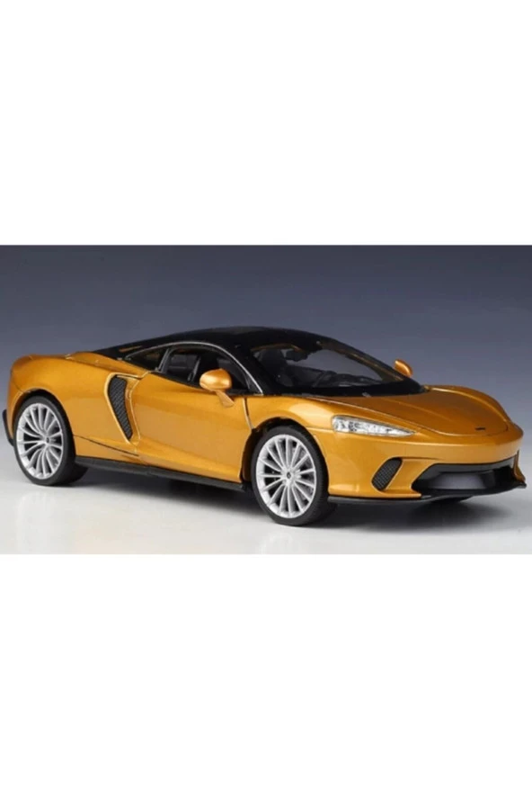 Mclaren Gt Bronz 1:24 Model Araba - Resim 4