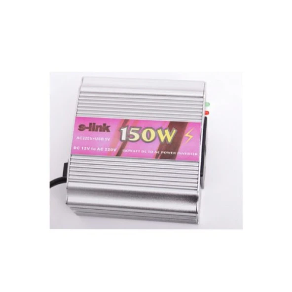 S-LINK 200w SL200W dc12V ac220V İnvertör ürün görseli 1