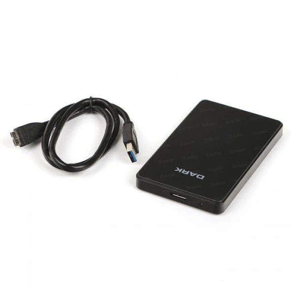 DARK 2.5" USB 3.0 DK-AC-DSE29 Sata Alüminyum Harddisk Dock Siyah ürün görseli 1
