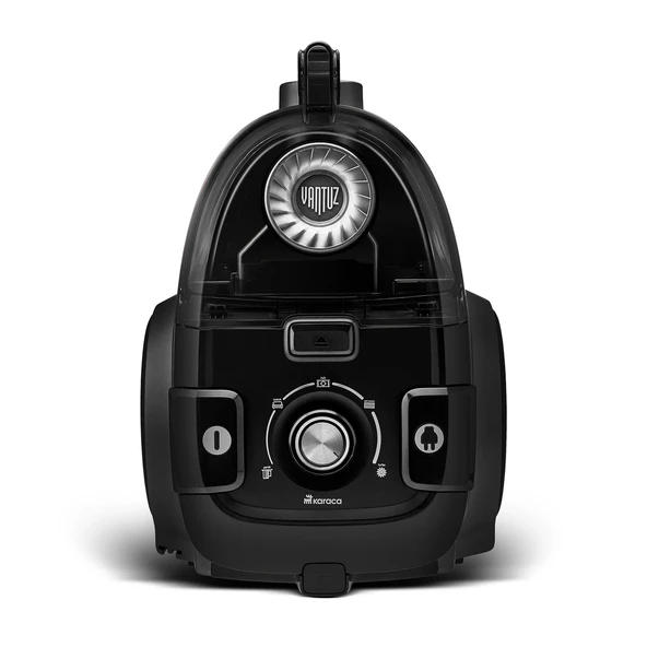 Karaca Vantuz High Force F2 Yatay Süpürge Matte Black Silver ürün görseli 1