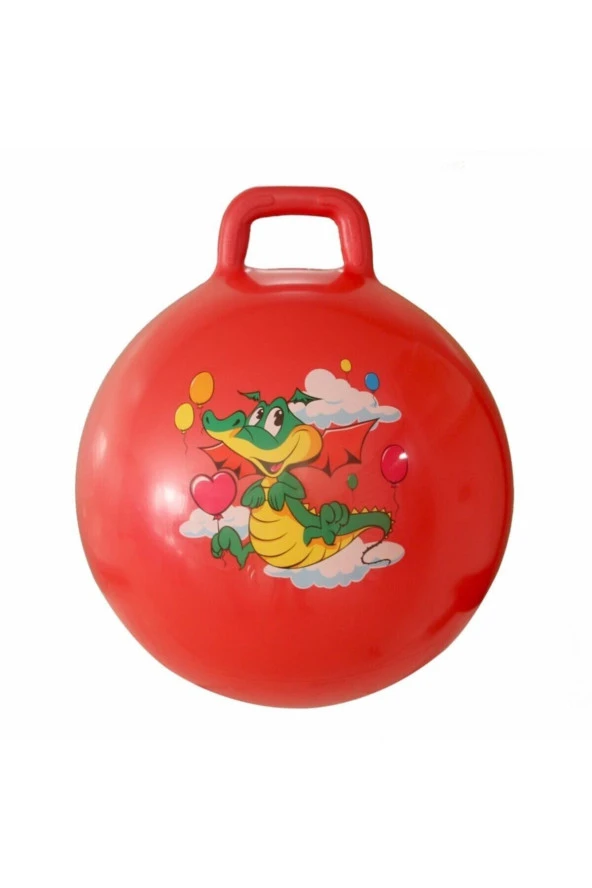 Renkli Desenli Zıpzıp Top ürün görseli 1