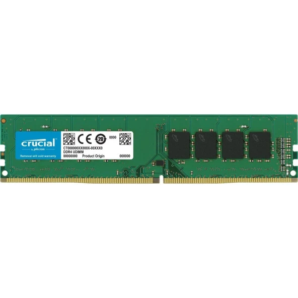 CRUCIAL 32GB DDR4 3200MHZ CL22 PC RAM VALUE CT32G4DFD832A ürün görseli 1