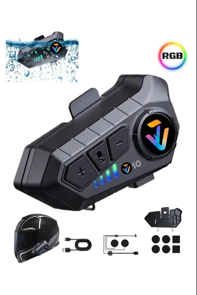 Kask Bluetooth Kulaklık Y-10P Bluetooth Motosiklet Kulaklık 5.3 Motosiklet Kulaklık ürün görseli 1