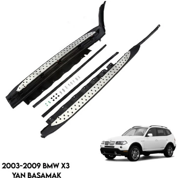 Bmw X3 Yan Basamak Marşpiyel 2003-2009 ürün görseli 1