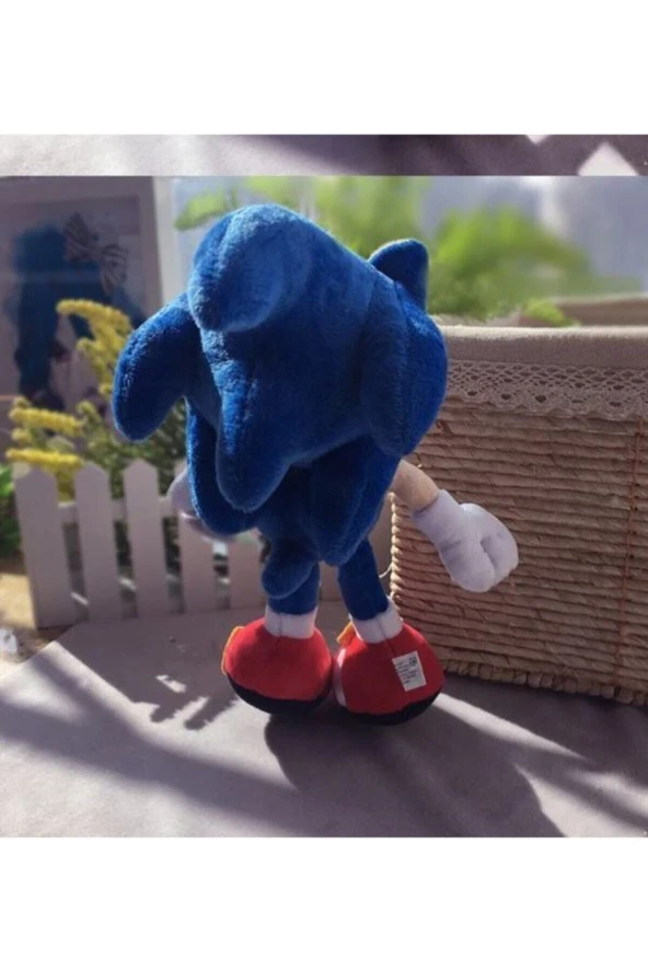 Sonic Peluş Oyuncak 1. Kalite Yerli Üretim 35cm - Resim 6
