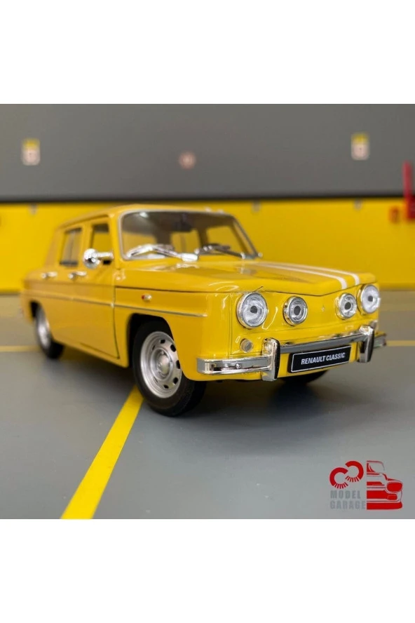 Renault R8 Gordini 1964 1/24 Ölçek *c&c Model Garage* Diecast Metal Model Araba ürün görseli 1