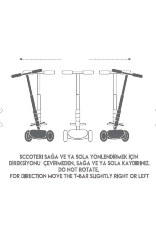 Twist Işıklı 3 Tekerlekli Çocuk Scooter - Resim 4