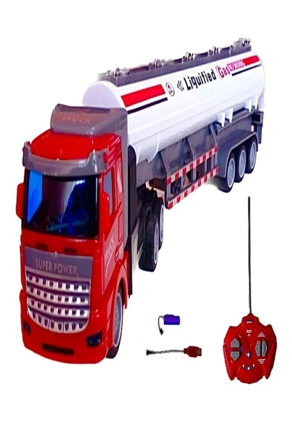 Uzaktan Kumandalı Büyük Boy Tır Export Truck Dev Yük Taşıyıcı Tır Akrobat Yarış Rc Offroad Kaplan Cy ürün görseli 1