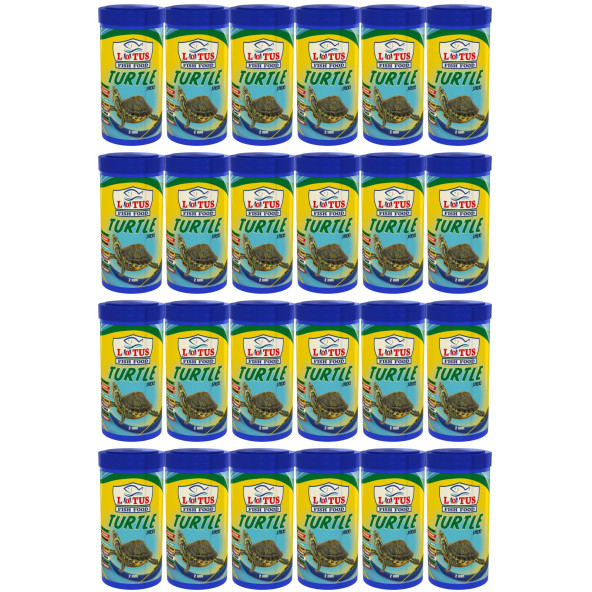 Lotus Turtle Food Sticks 24x100ml Su Kaplumbağası Yüzen Yemi ürün görseli 1