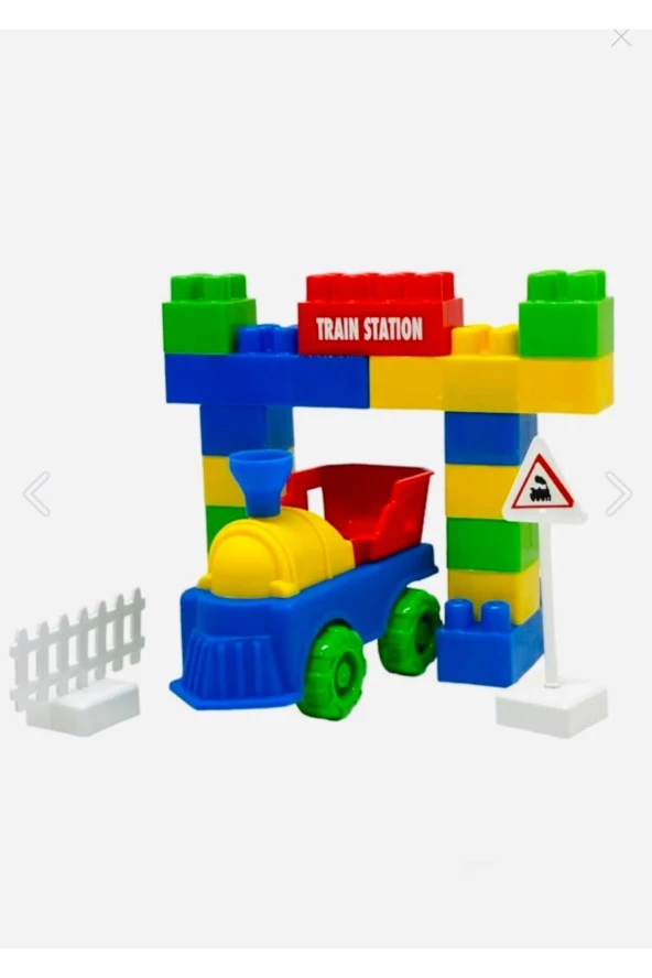 Tren lego Eğitici Tren lego Blok Seti Ant blocks 31 Parça ürün görseli 1