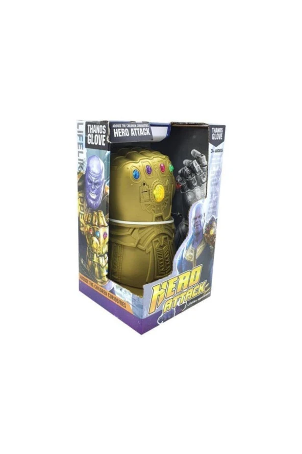 Thanos Eldiveni Avengers Infinity War Elektronik Sonsuzluk Eldiveni Wl5024 - Resim 3