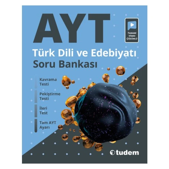 Tudem Yayınları AYT Türk Dili ve Edebiyatı Soru Bankası ürün görseli 1