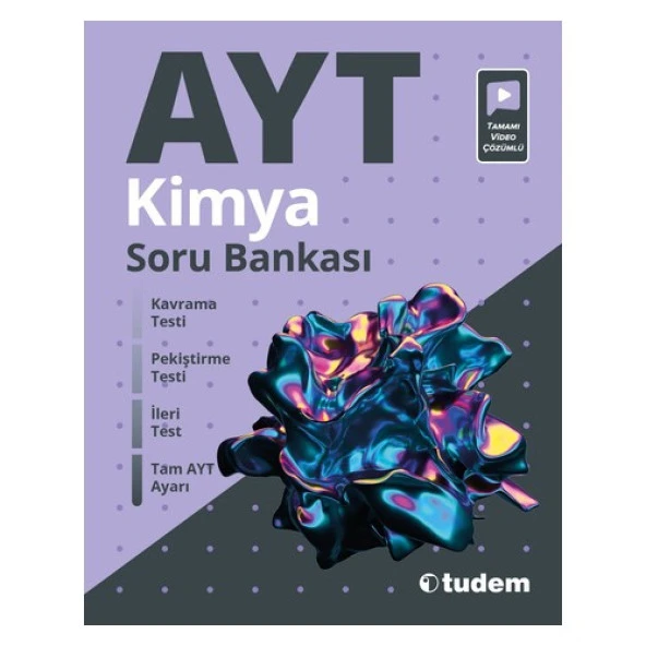 Tudem Yayınları AYT Kimya Soru Bankası ürün görseli 1