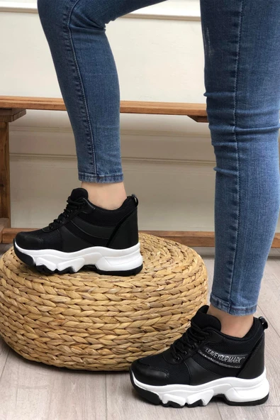 Filet 209 Gizli Topuklu Taban Sneaker Kadın Spor Ayakkabı ürün görseli 1