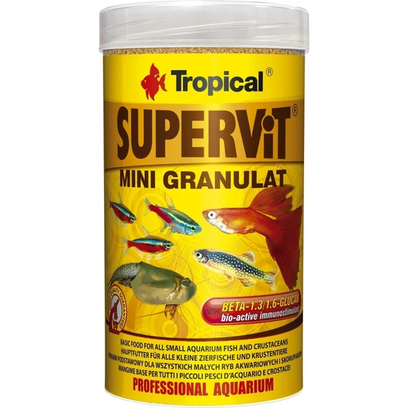 Tropical-Supervit Mini Granulat 250 Ml. /162,5 Gr. ürün görseli 1