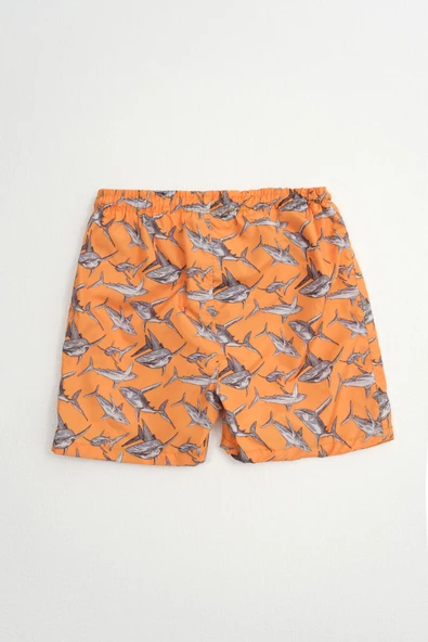 Erkek Çocuk Cepsiz Shark Deniz Şortu - Resim 6