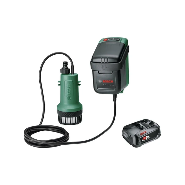 Bosch Gardenpump 18V-2000 Akülü Bahçe Pompası ürün görseli 1