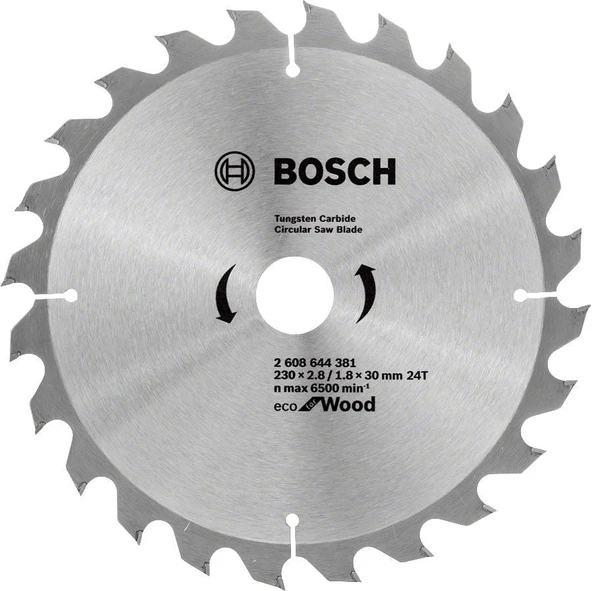Bosch Optiline Eco 230*30 24 Daire Testere Bıçağı ürün görseli 1