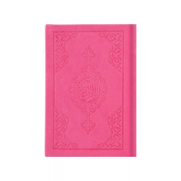 Cep Boy Termo Deri Kuran-ı Kerim (Pembe, Mühürlü) ürün görseli 1