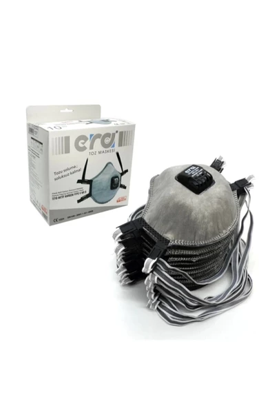 Era Toz Maskesi 7210 Aktif Karbon Ventilli Ffp2 V Nrd 10 Lu Paket ürün görseli 1
