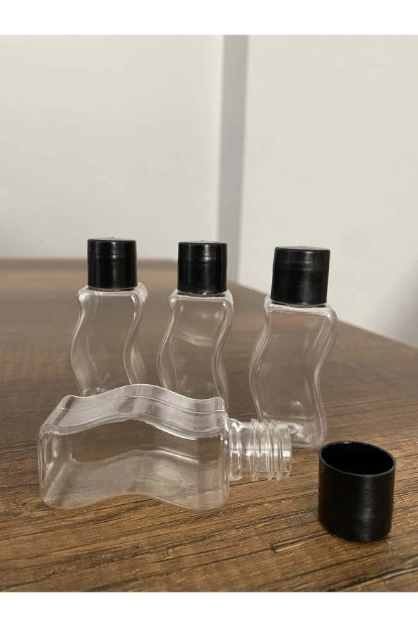 250 Adet Kapaklı Boş Şişe 30 ml Dekoratif Şampuan Şişesi Us-06 ürün görseli 1