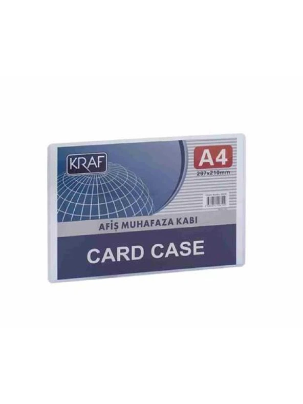 KRAF TABELA POSETI AFIS MUHAFAZA A4 (2004) ürün görseli 1