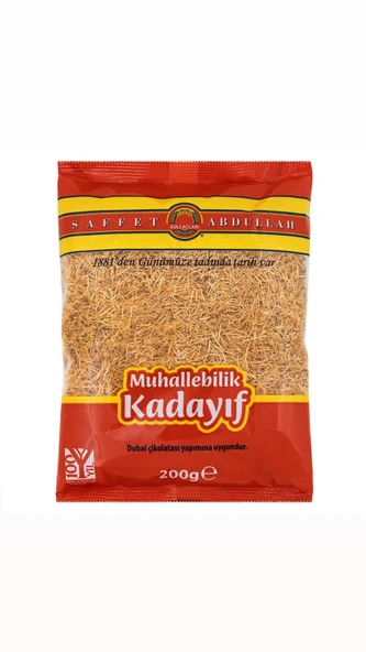 Saffet Abdullah Muhallebilik Kadayıf 200 Gr ürün görseli 1