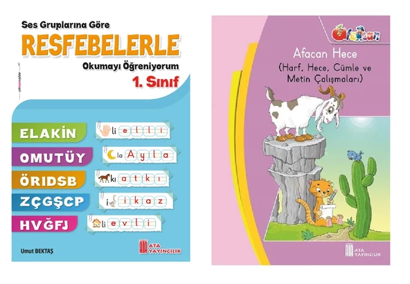 1.Sınıfa Hazırlık Afacan Hece + Resfebelerle Okumayı Öğreniyorum ürün görseli 1