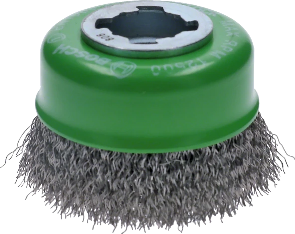 Bosch - X-LOCK - Clean Serisi Inox İçin Saçaklı Tel Fırça 75*0,3 mm ürün görseli 1
