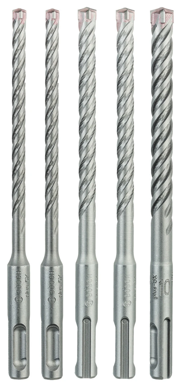 Bosch - SDS plus-5X Serisi Kırıcı Delici Matkap Ucu 5 Parça Set (6,6,8,8,10 x 160 mm) ürün görseli 1