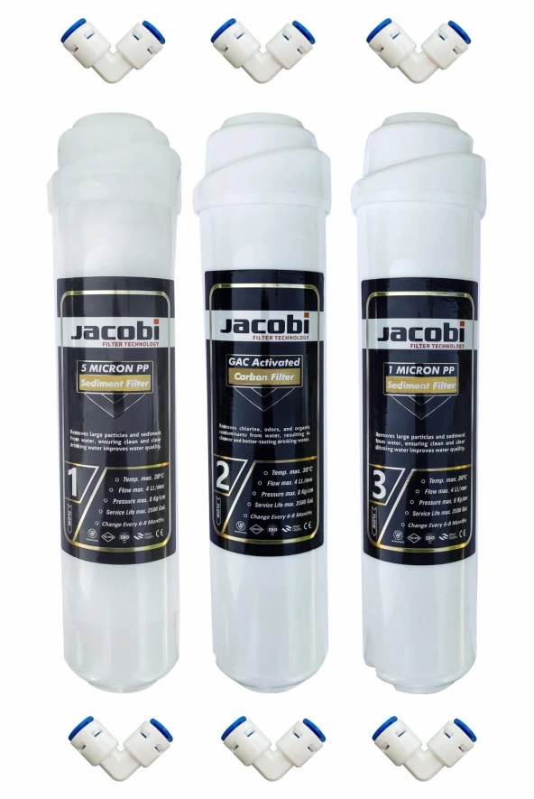 Jacobi Premium Ön Üç Filtre Seti ürün görseli 1