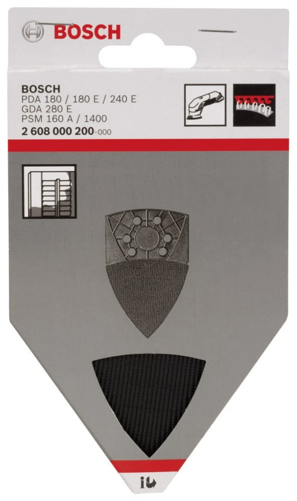 Bosch - Üçgen Zımpara Uzatma Adaptörü (GDA280E,PDA180/E) - Resim 2