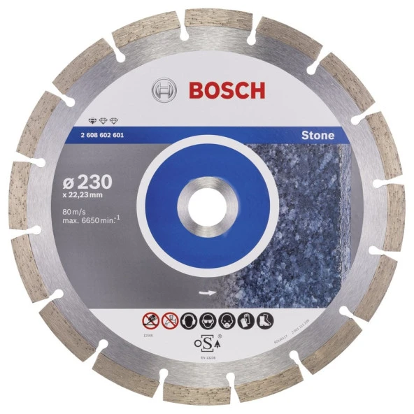 Bosch - Standard Seri Taş İçin Elmas Kesme Diski 230 mm ürün görseli 1