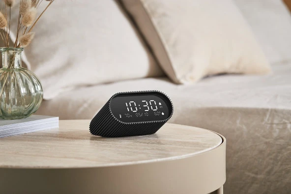 Lexon Ray Alarm Saat  Siyah - Resim 7