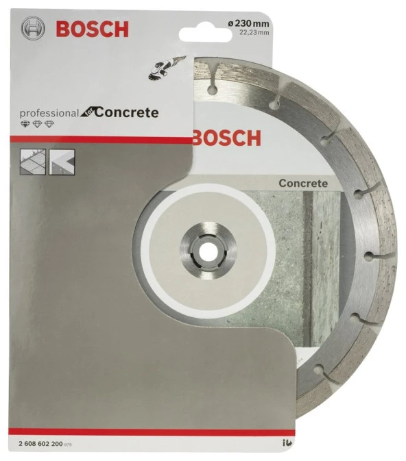 Bosch - Standard Seri Beton İçin Elmas Kesme Diski 230 Mm ürün görseli 1