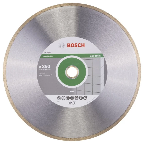 Bosch - Standard Seri Seramik İçin Elmas Kesme Diski 350 mm ürün görseli 1