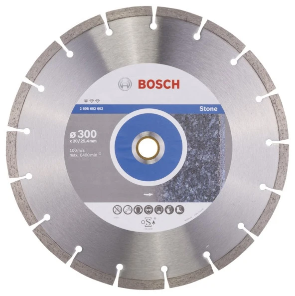 Bosch - Standard Seri Taş İçin Elmas Kesme Diski 300 mm ürün görseli 1