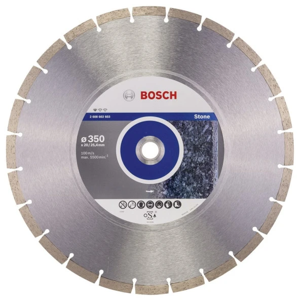 Bosch - Standard Seri Taş İçin Elmas Kesme Diski 350 mm ürün görseli 1