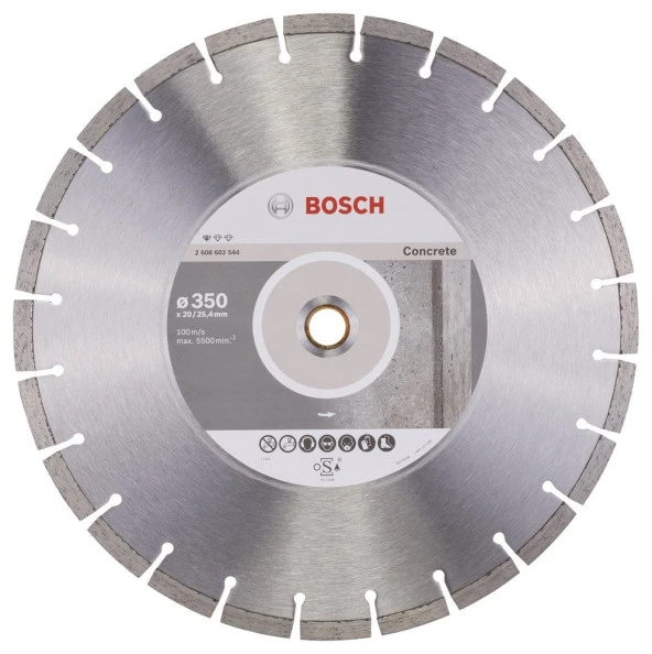 Bosch - Standard Seri Beton İçin Elmas Kesme Diski 350 Mm ürün görseli 1