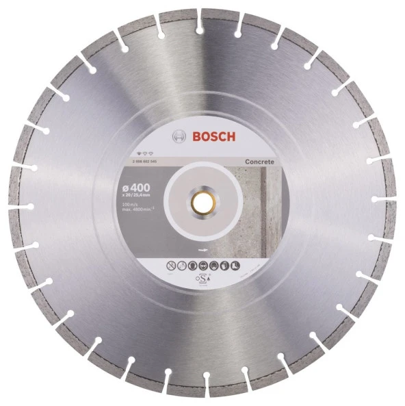 Bosch - Standard Seri Beton İçin Elmas Kesme Diski 400 mm ürün görseli 1